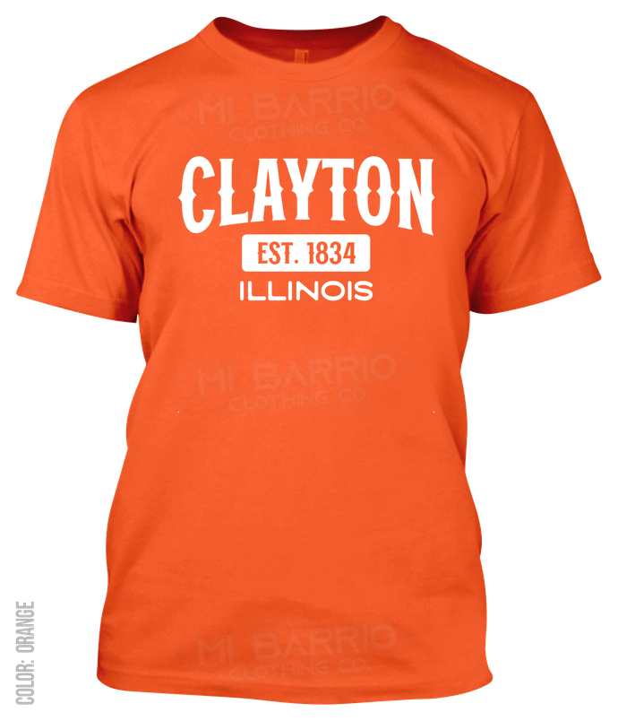 Clayton, Illinois Athletic T-Shirt