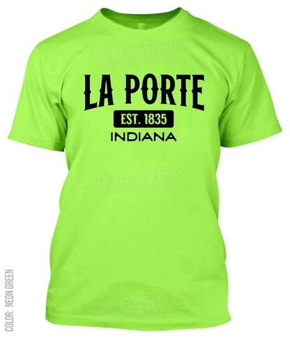 La Porte, Indiana Athletic T-Shirt