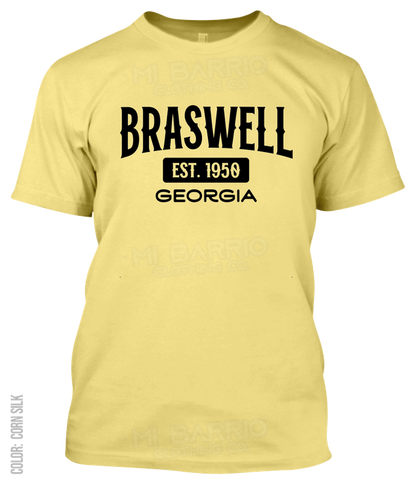 Braswell, Georgia Athletic T-Shirt