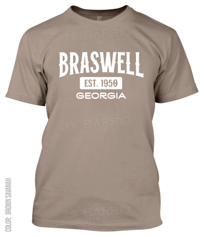 Braswell, Georgia Athletic T-Shirt