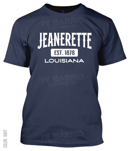 Jeanerette, Louisiana Athletic T-Shirt