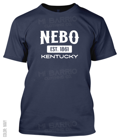 Nebo, Kentucky Athletic T-Shirt