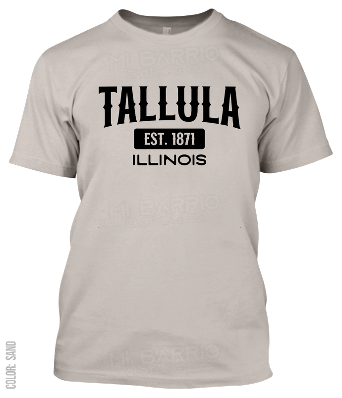 Tallula, Illinois Athletic T-Shirt