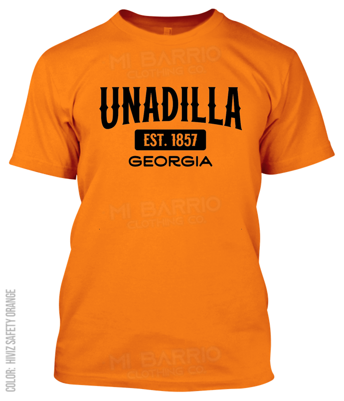 Unadilla, Georgia Athletic T-Shirt