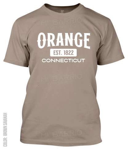 Orange, Connecticut Athletic T-Shirt