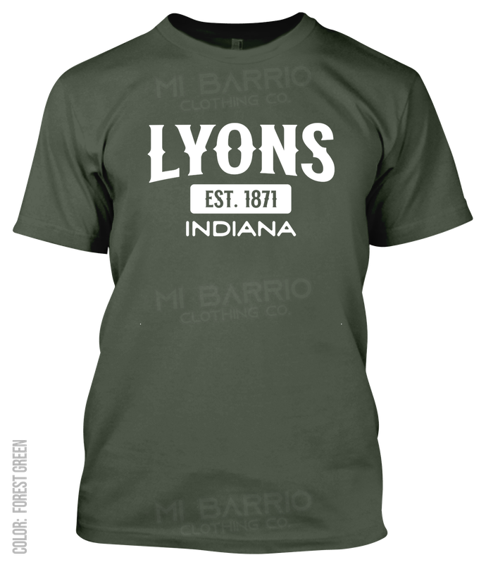 Lyons, Indiana Athletic T-Shirt