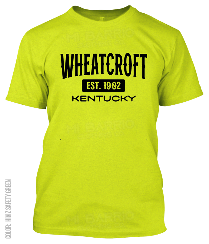 Wheatcroft, Kentucky Athletic T-Shirt