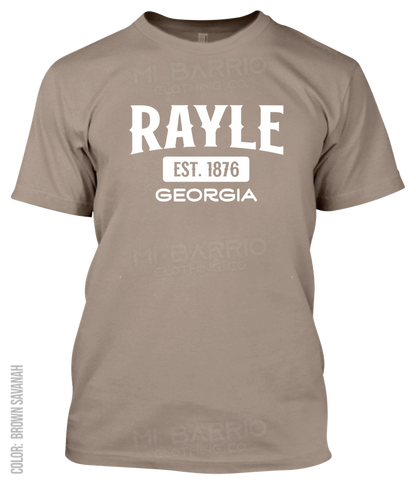 Rayle, Georgia Athletic T-Shirt