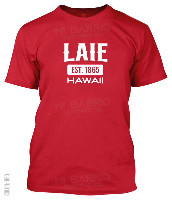 Laie, Hawaii Athletic T-Shirt