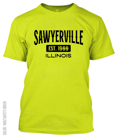 Sawyerville, Illinois Athletic T-Shirt