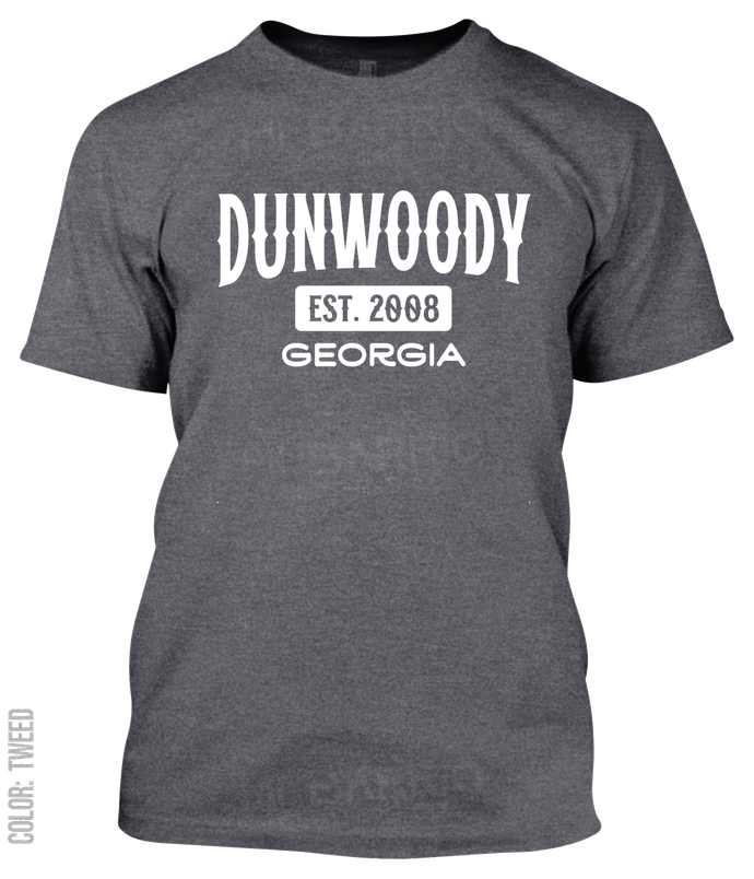 Dunwoody, Georgia Athletic T-Shirt