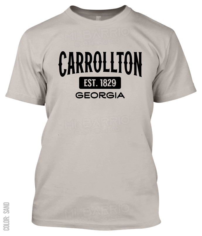 Carrollton, Georgia Athletic T-Shirt