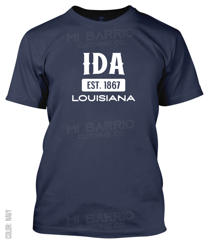 Ida, Louisiana Athletic T-Shirt