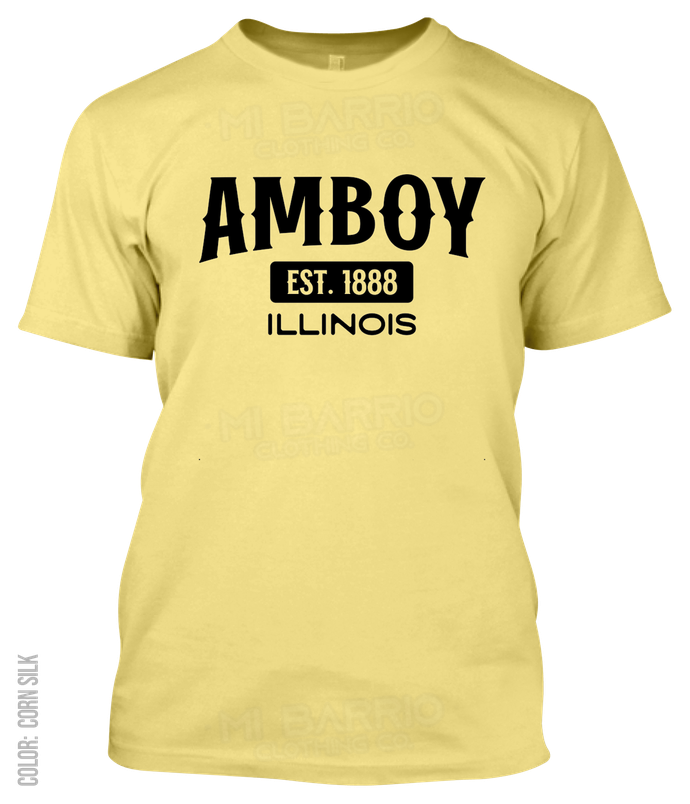 Amboy, Illinois Athletic T-Shirt