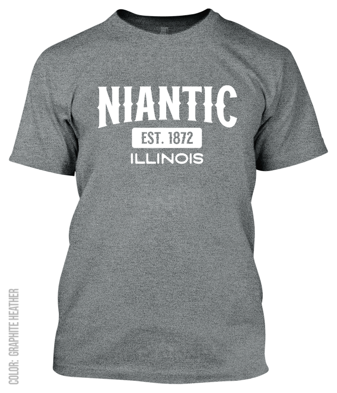Niantic, Illinois Athletic T-Shirt