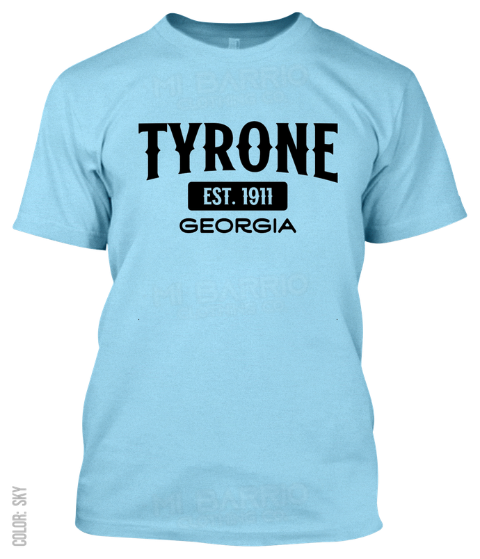Tyrone, Georgia Athletic T-Shirt