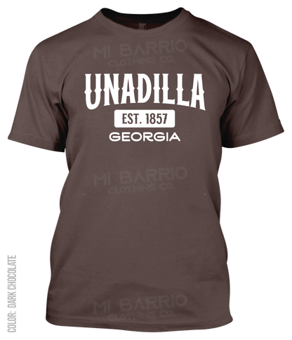 Unadilla, Georgia Athletic T-Shirt