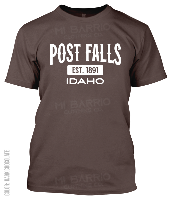 Post Falls, Idaho Athletic T-Shirt