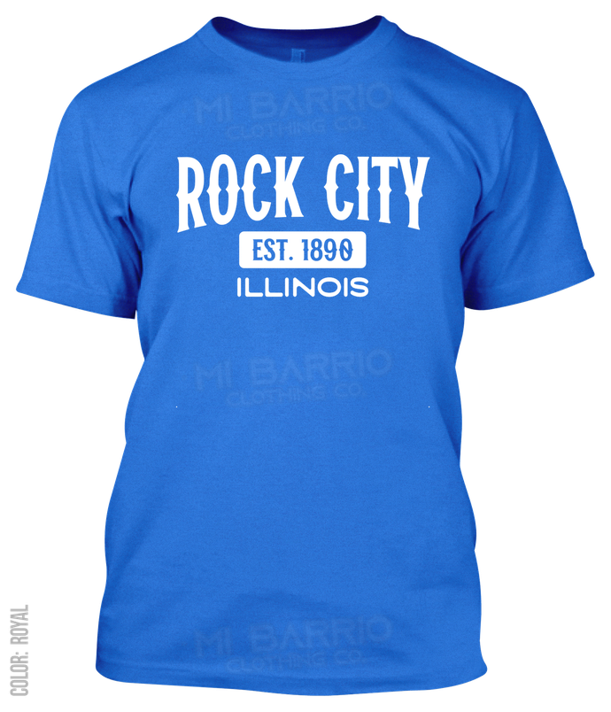 Rock City, Illinois Athletic T-Shirt