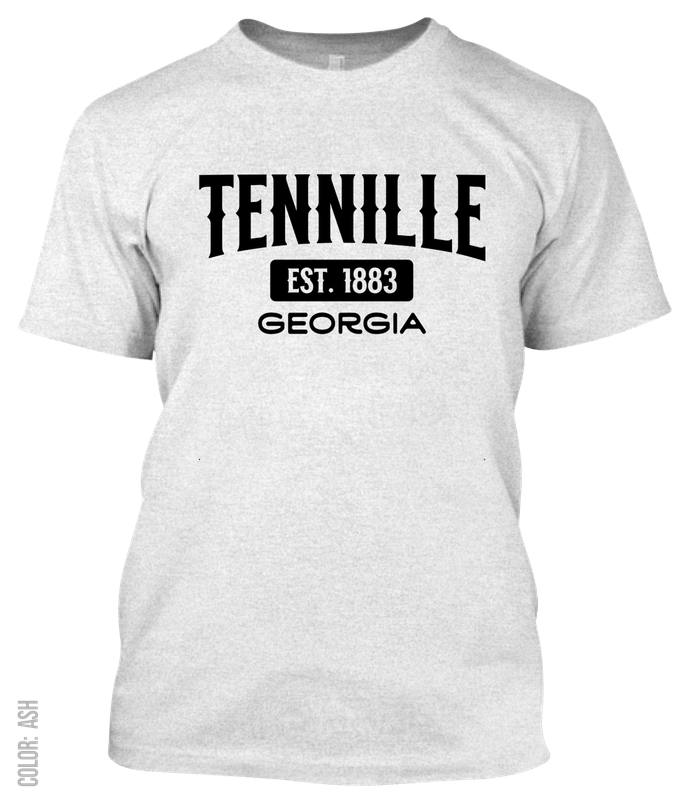 Tennille, Georgia Athletic T-Shirt