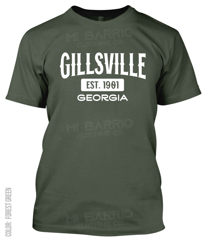 Gillsville, Georgia Athletic T-Shirt