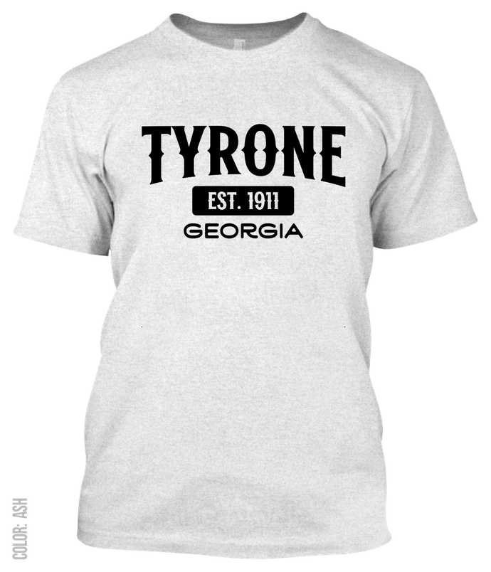 Tyrone, Georgia Athletic T-Shirt