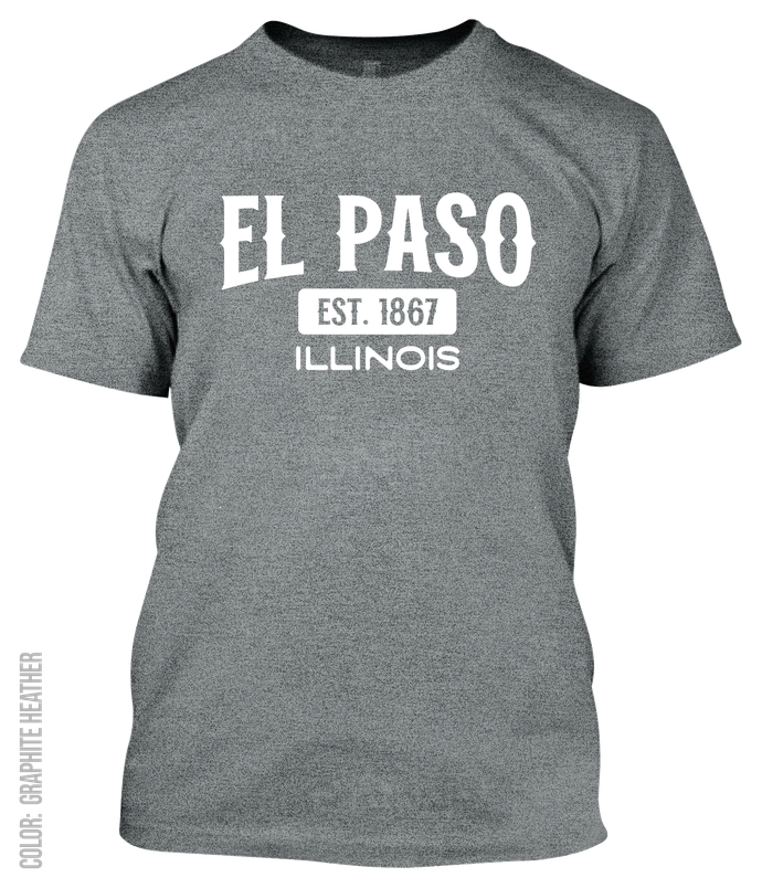 El Paso, Illinois Athletic T-Shirt
