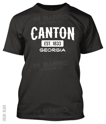 Canton, Georgia Athletic T-Shirt