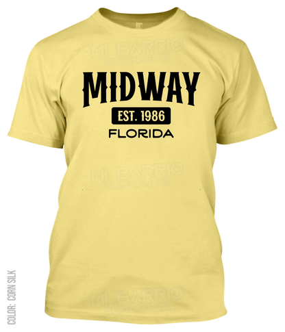 Midway, Florida Athletic T-Shirt