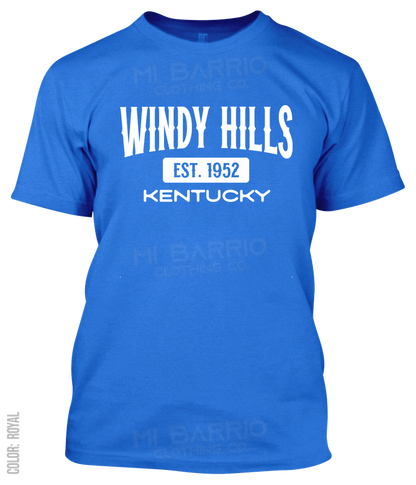 Windy Hills, Kentucky Athletic T-Shirt