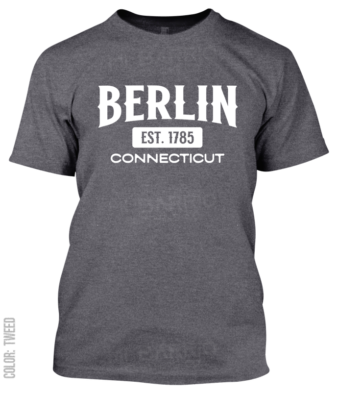 Berlin, Connecticut Athletic T-Shirt
