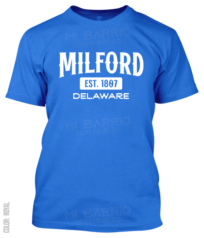 Milford, Delaware Athletic T-Shirt