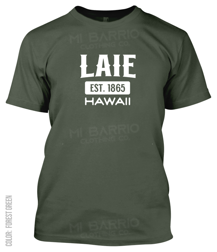 Laie, Hawaii Athletic T-Shirt