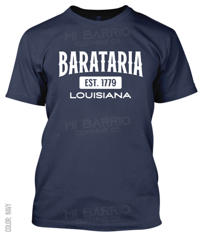 Barataria, Louisiana Athletic T-Shirt