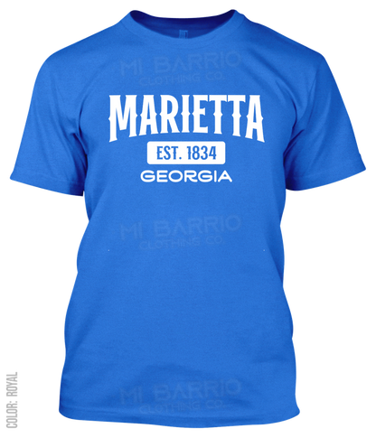 Marietta, Georgia Athletic T-Shirt