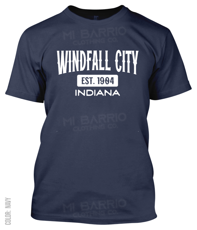 Windfall City, Indiana Athletic T-Shirt