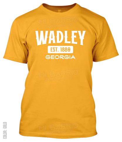 Wadley, Georgia Athletic T-Shirt