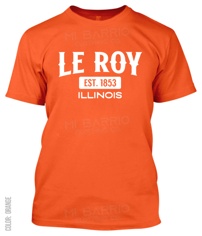 Le Roy, Illinois Athletic T-Shirt
