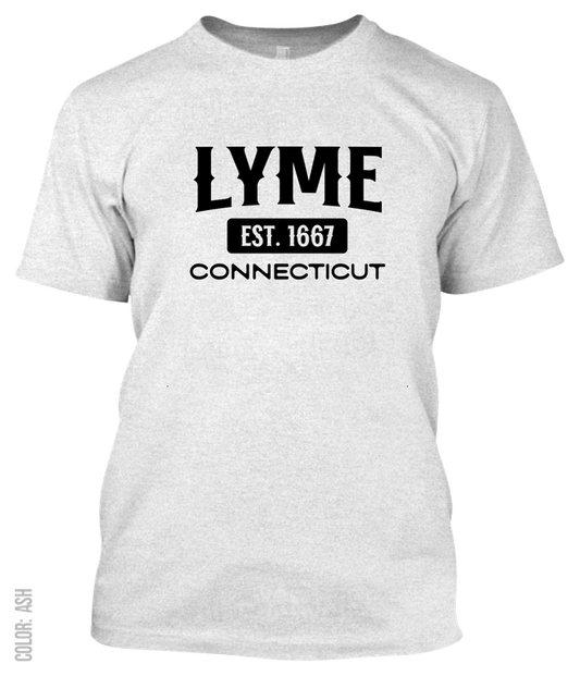 Lyme, Connecticut Athletic T-Shirt