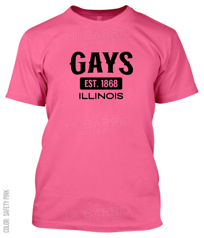 Gays, Illinois Athletic T-Shirt