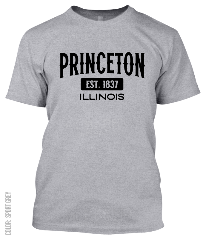 Princeton, Illinois Athletic T-Shirt