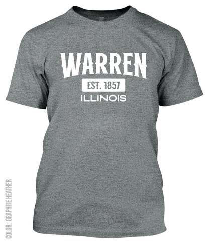 Warren, Illinois Athletic T-Shirt