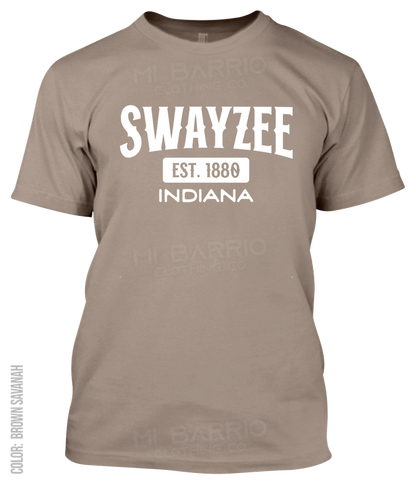 Swayzee, Indiana Athletic T-Shirt