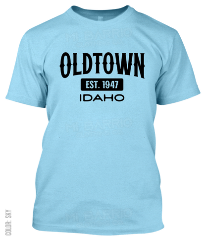 Oldtown, Idaho Athletic T-Shirt