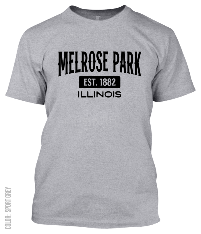 Melrose Park, Illinois Athletic T-Shirt
