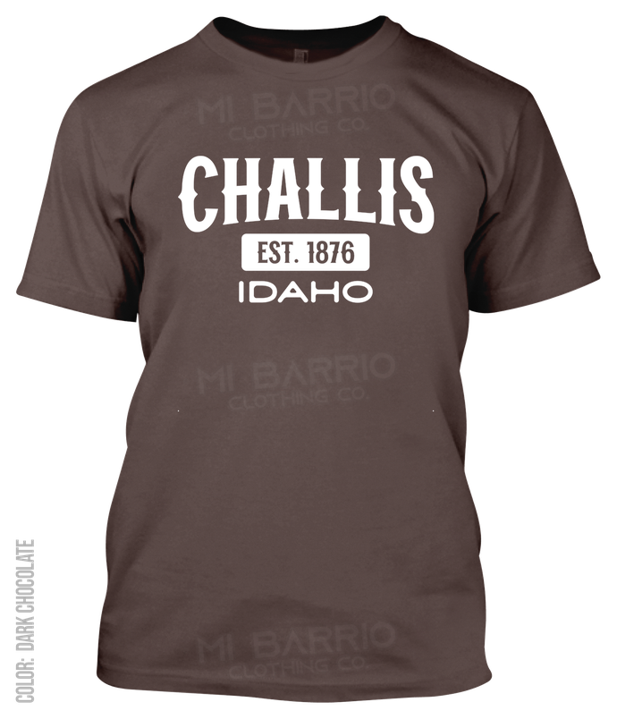 Challis, Idaho Athletic T-Shirt