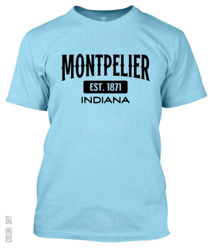Montpelier, Indiana Athletic T-Shirt