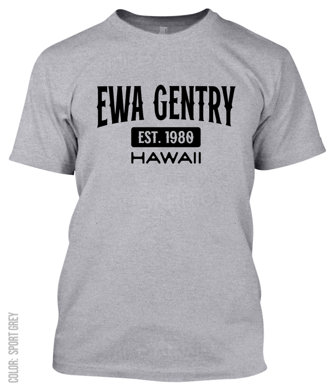 Ewa Gentry, Hawaii Athletic T-Shirt