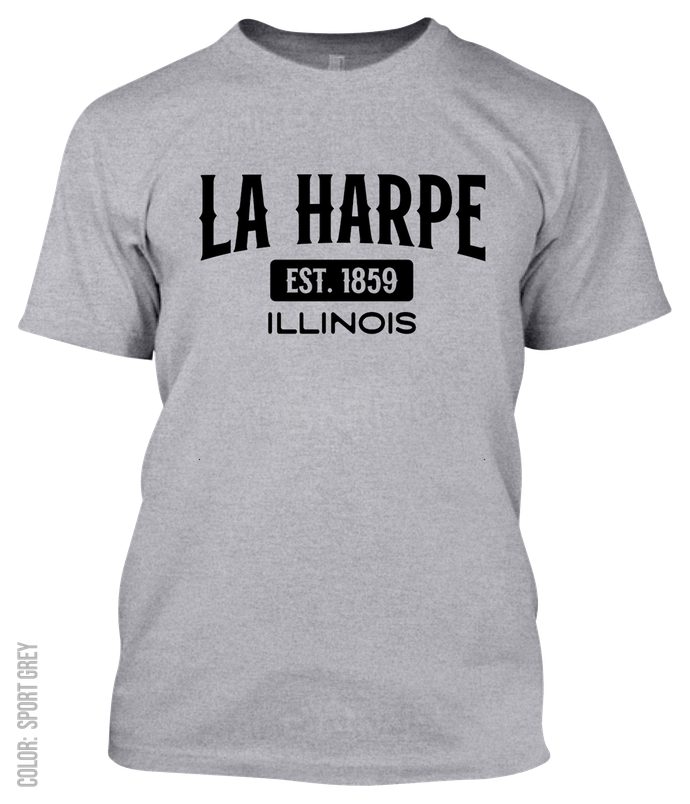 La Harpe, Illinois Athletic T-Shirt