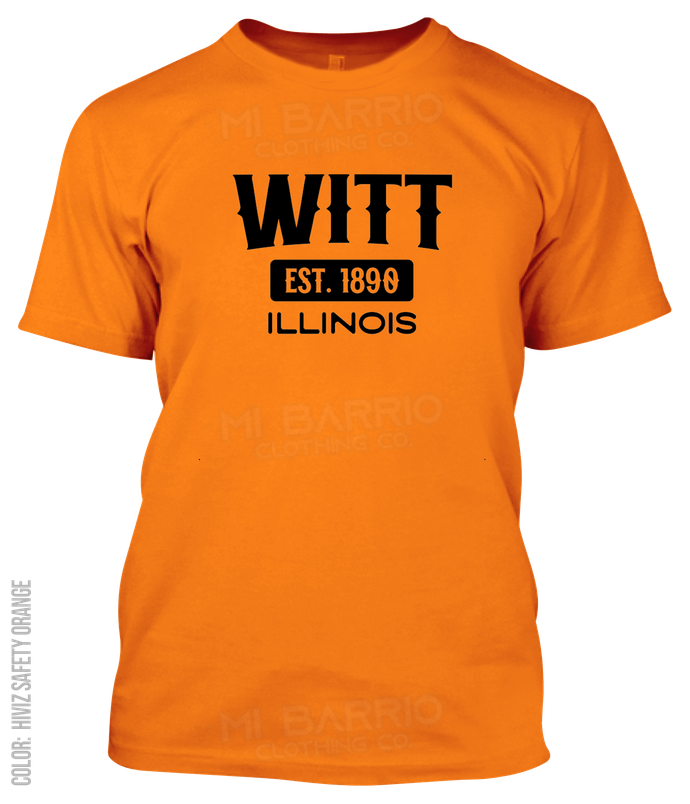 Witt, Illinois Athletic T-Shirt